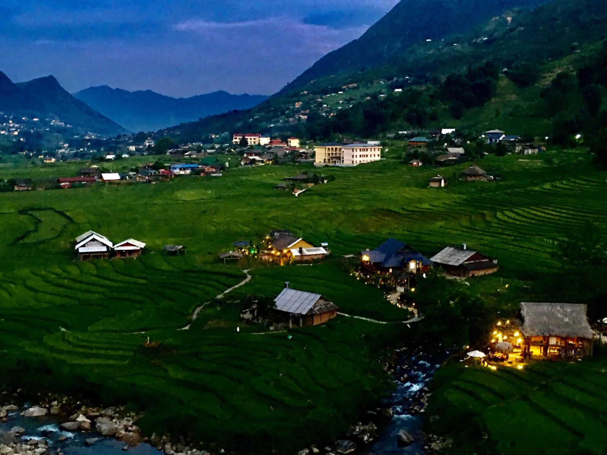 بيت شباب Eco Rice Fields House سابا المظهر الخارجي الصورة