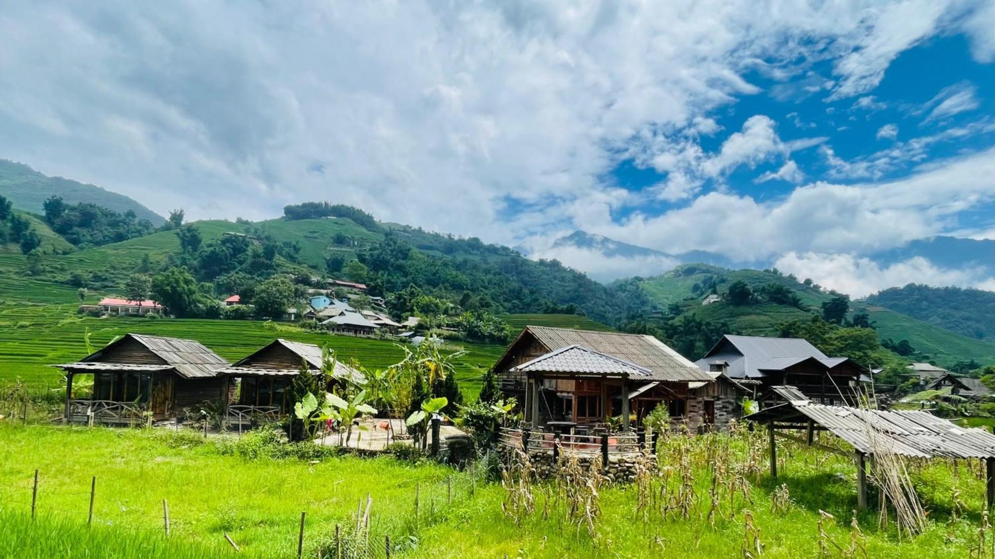 بيت شباب Eco Rice Fields House سابا المظهر الخارجي الصورة