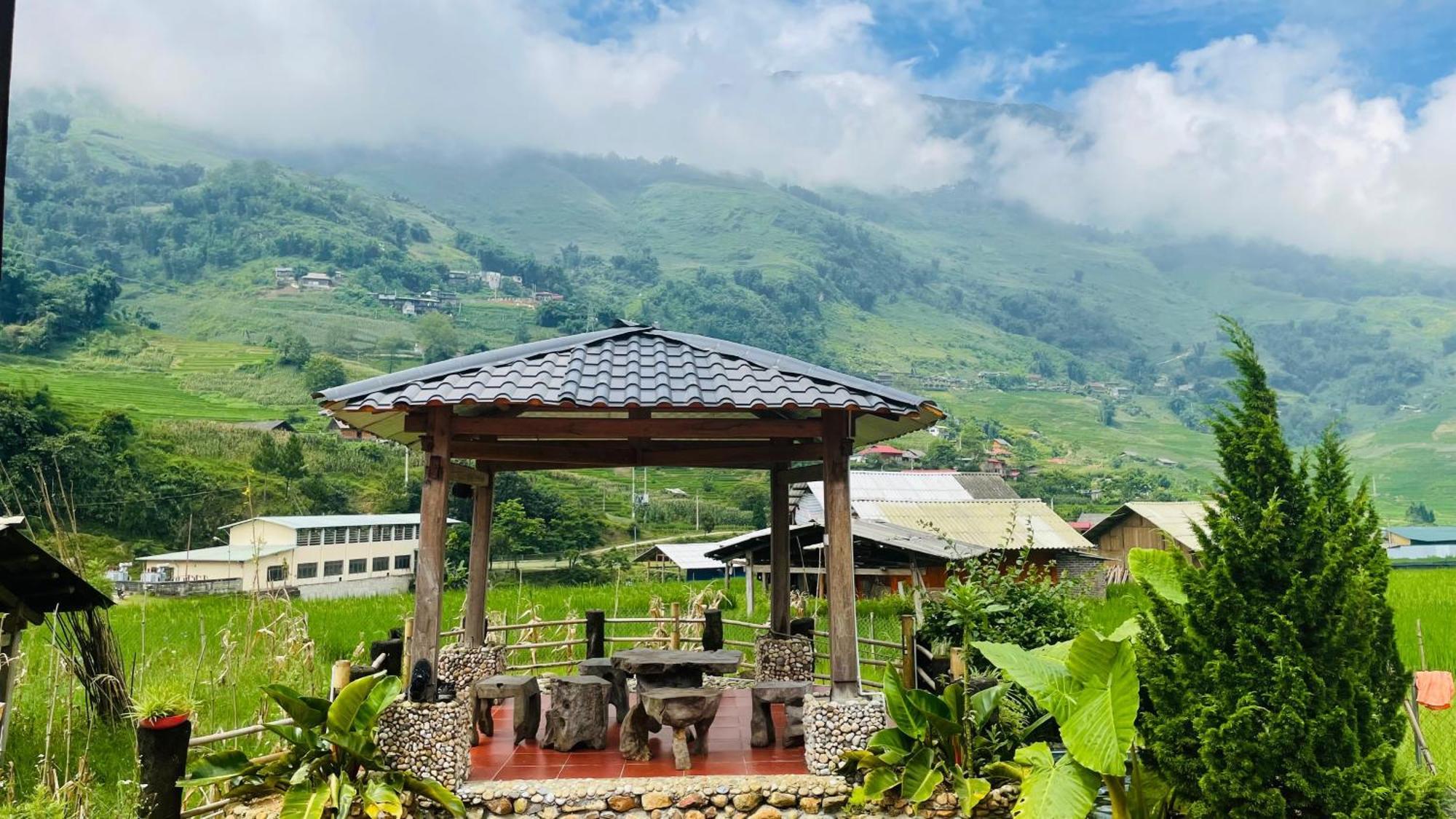 بيت شباب Eco Rice Fields House سابا المظهر الخارجي الصورة